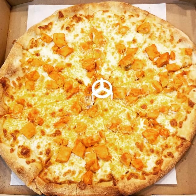 Buffalo Chicken Pizza.