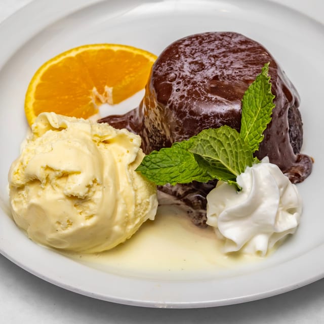 Chocolate Molten Cake.