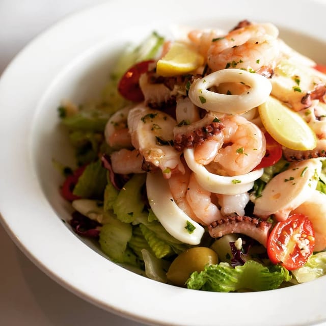 Sicilian Seafood Salad.
