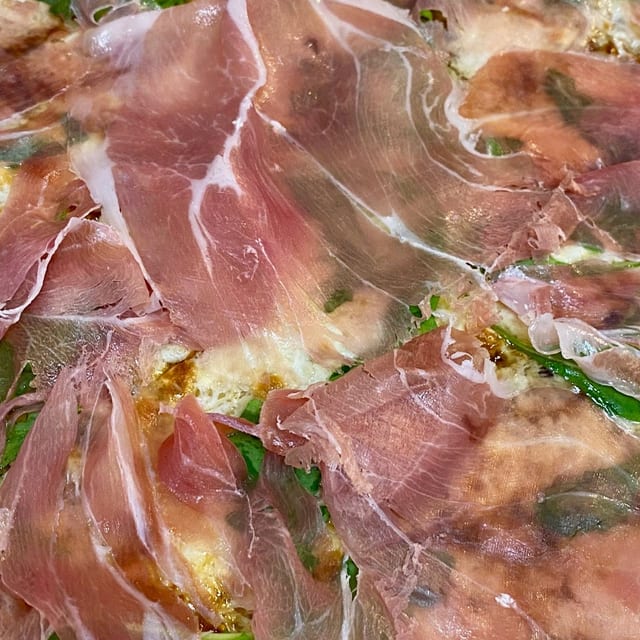 Fig & Prosciutto Pizza.