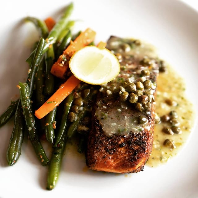 Blackened Salmon.