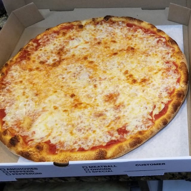 Plain Cheese Pizza.