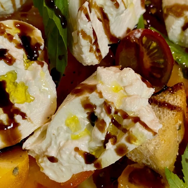 Heirloom Burrata.