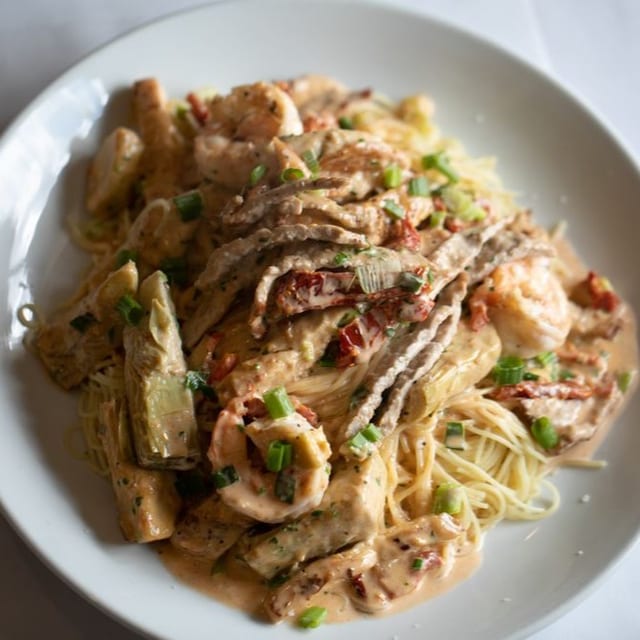 Angel Hair Florentine Pasta.