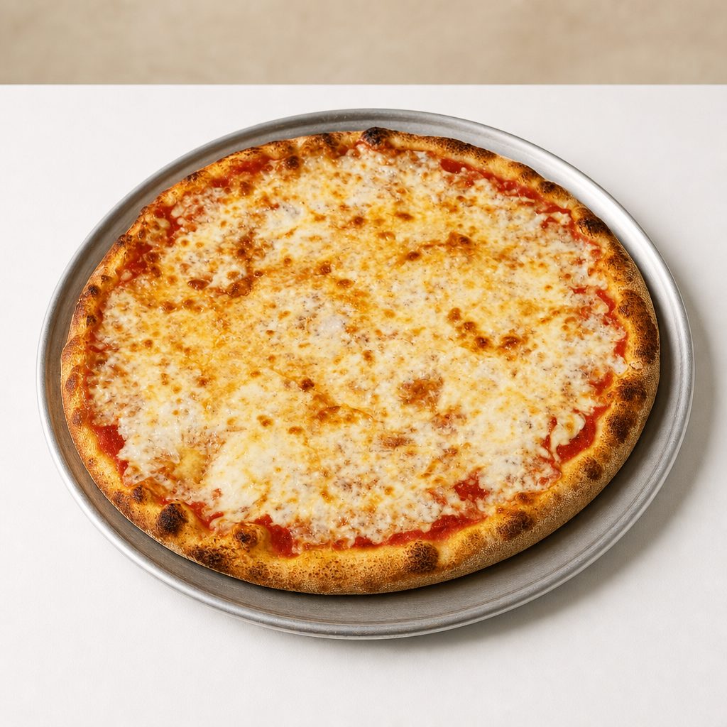 Plain Cheese Pizza.