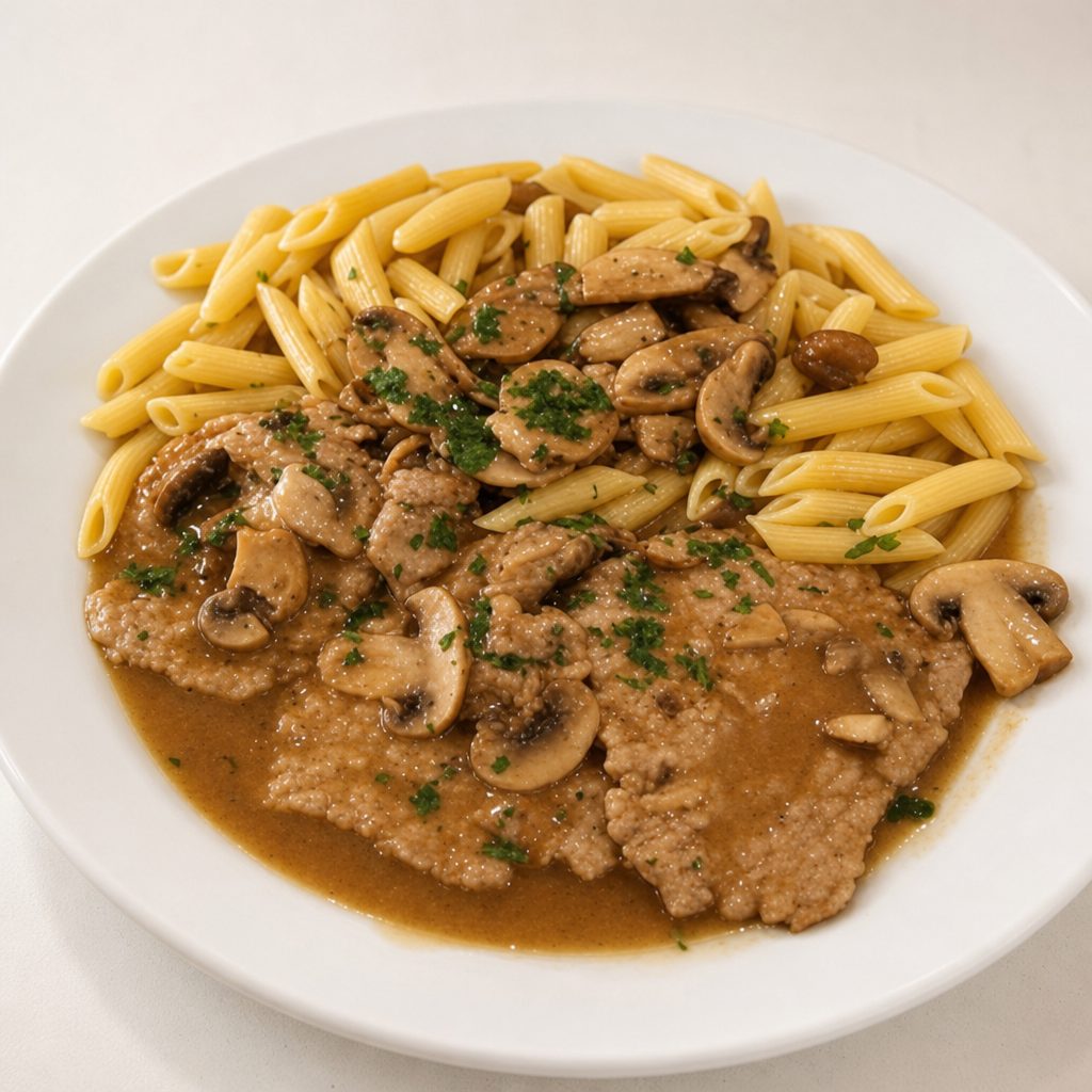 Veal Marsala.