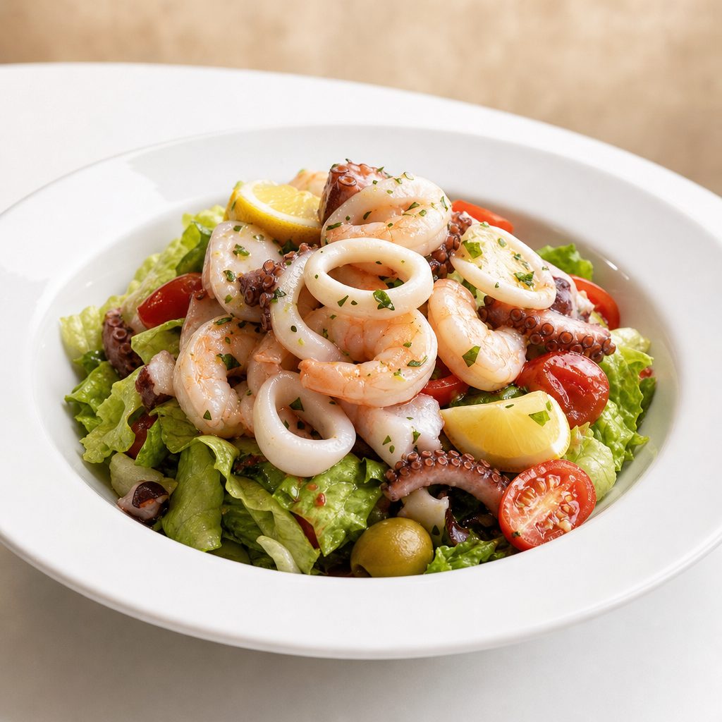 Sicilian Seafood Salad.