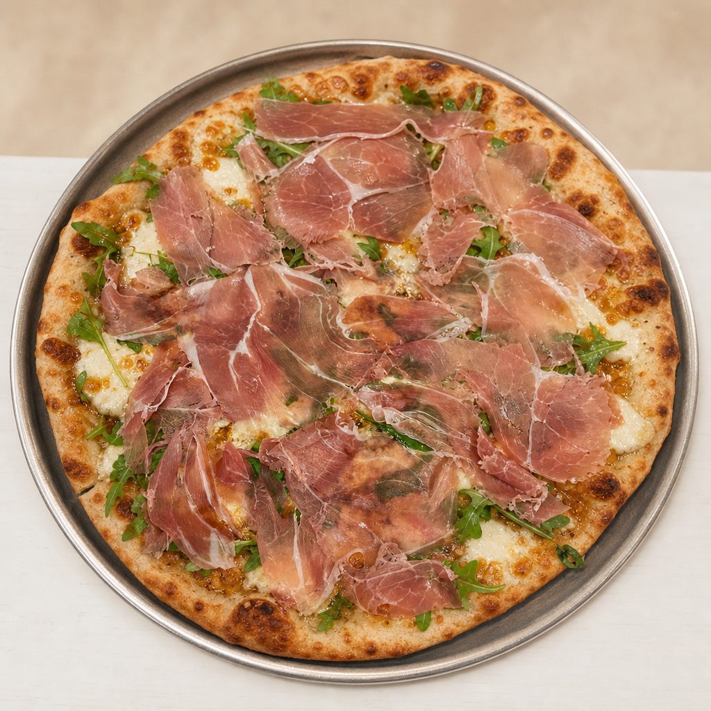 Fig & Prosciutto Pizza.