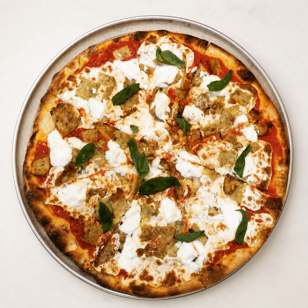 Melenzane Pizza.