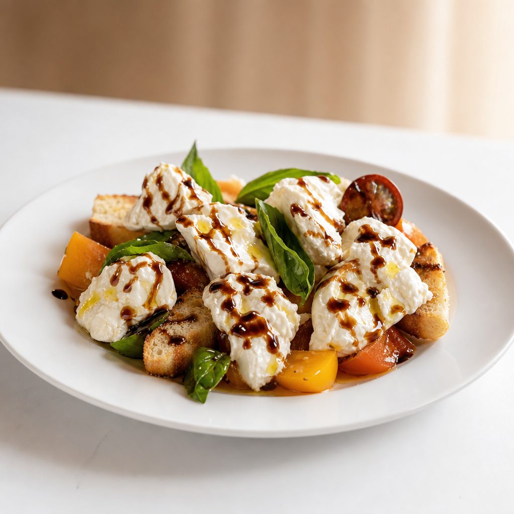 Heirloom Burrata.