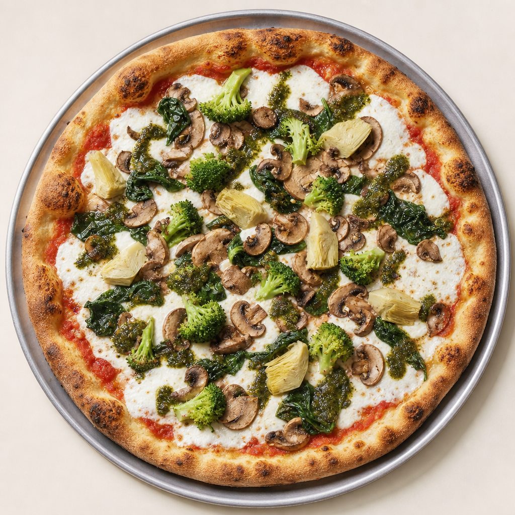 Vegetable Pizza.