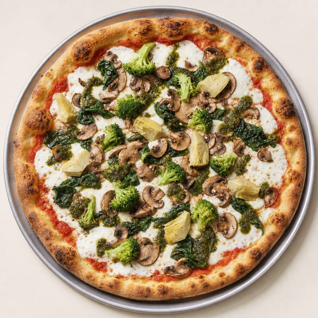 Vegetable Pizza.