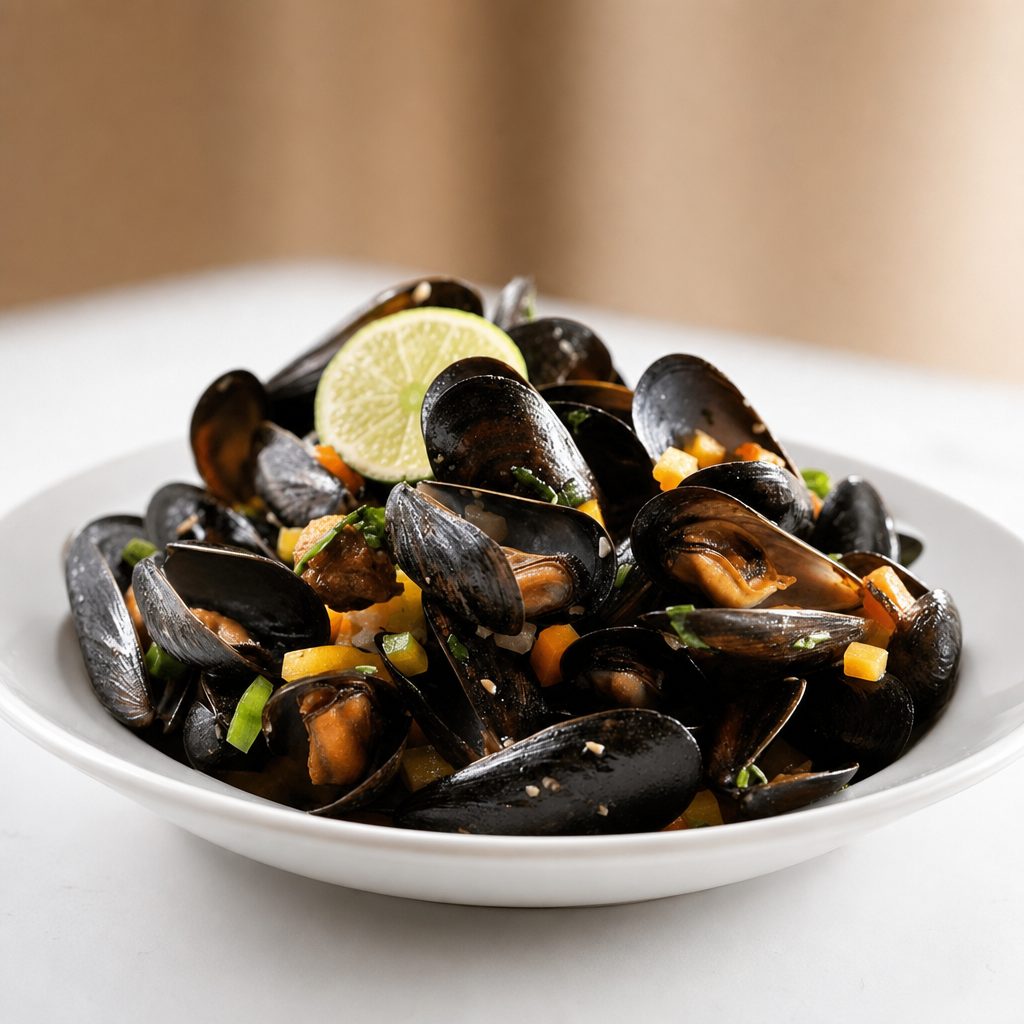 Prince Edward Island Mussels.
