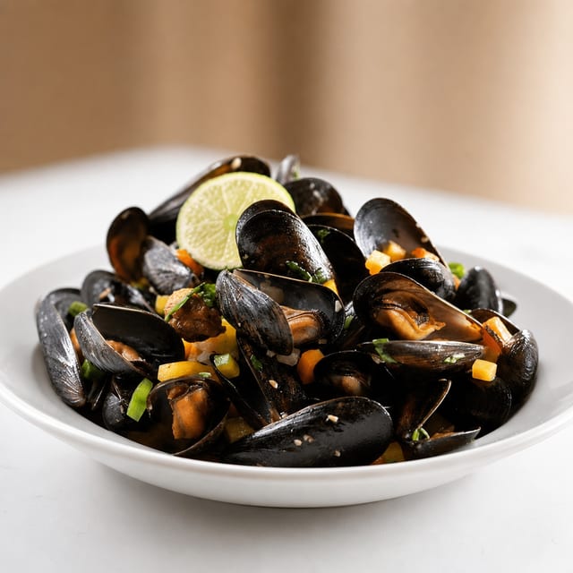 Prince Edward Island Mussels.