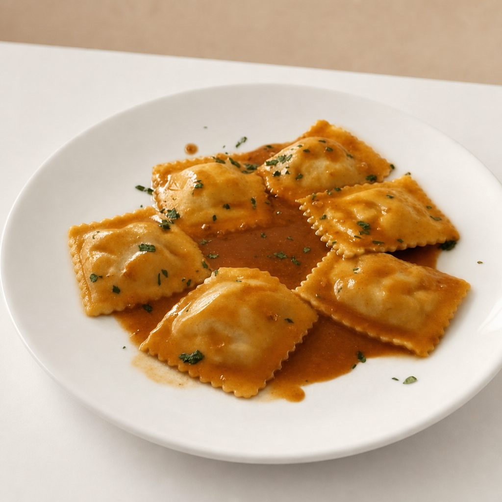 Short Rib Ravioli Pasta.