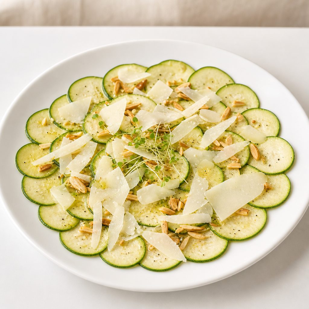 Zucchini Carpaccio.