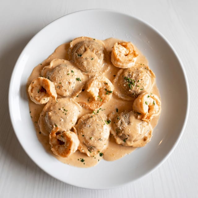 Lobster Ravioli Pasta.