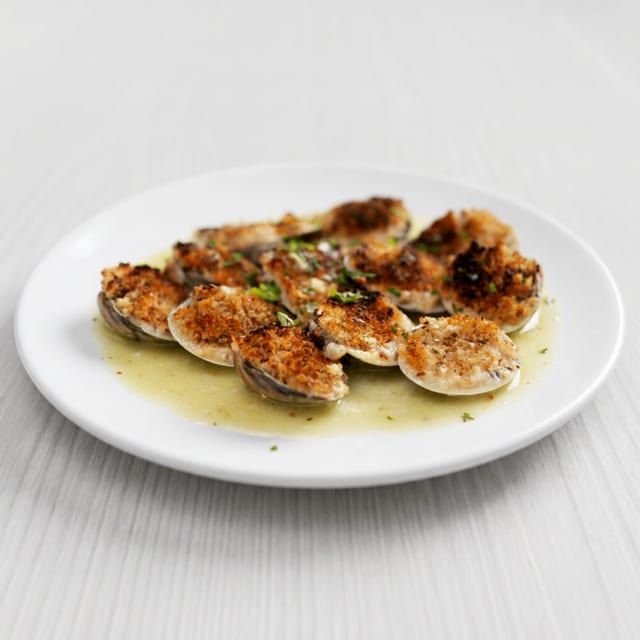 Clams Oreganata.