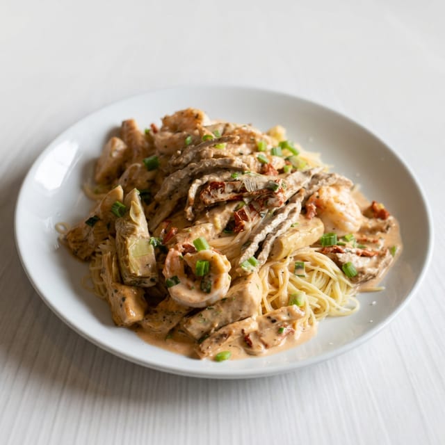 Angel Hair Florentine Pasta.