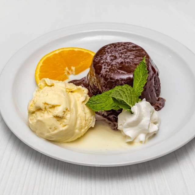 Chocolate Molten Cake.